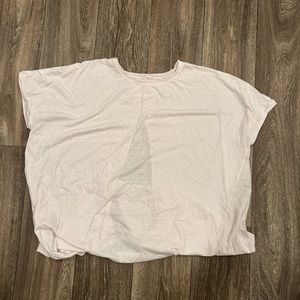 Light pink size M Balance Athletica open back shirt